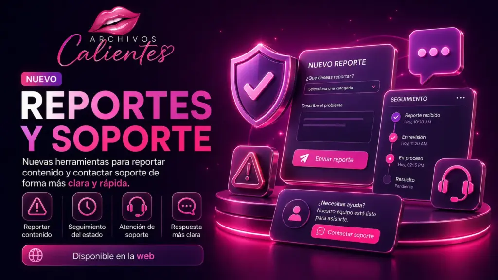Sistema de Soporte y Reporte de Contenido