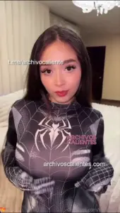 Yajana Cano Traje Spiderman