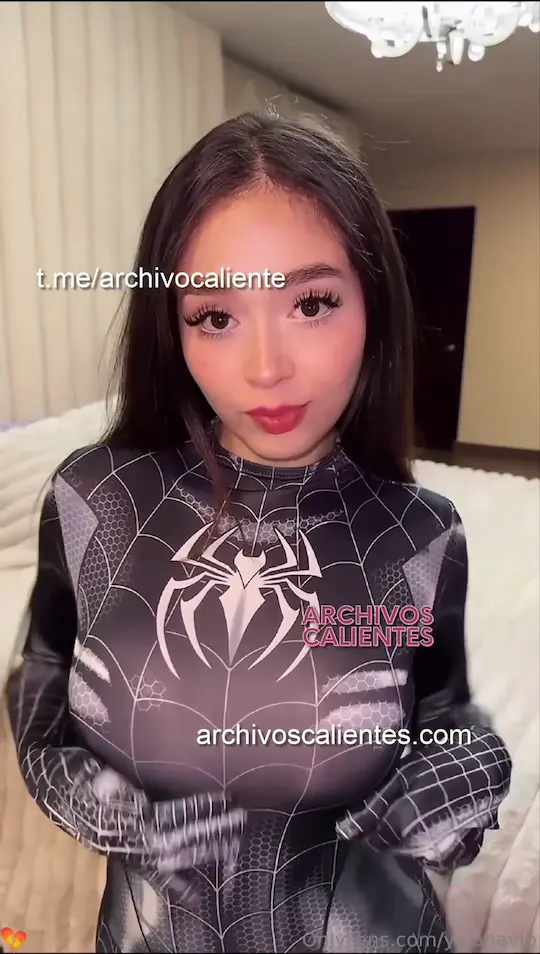 Yajana Cano Traje Spiderman